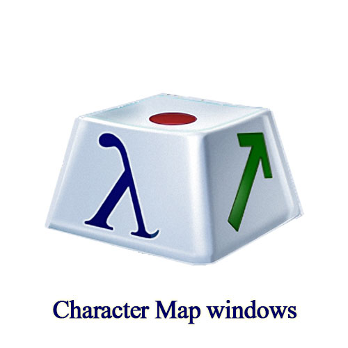 Character Map windows | مجموعه کاراکترهای ویندوز و نماد